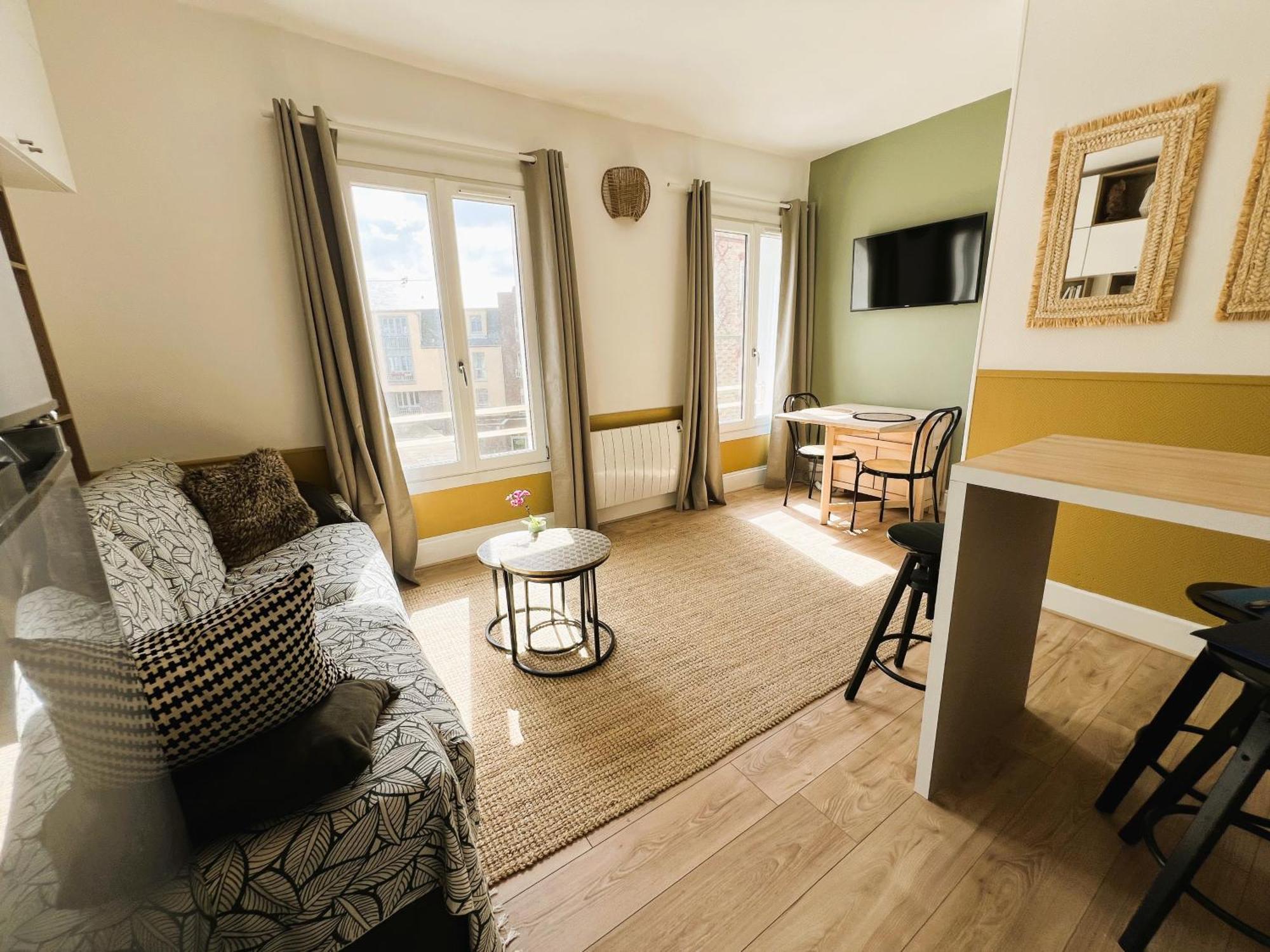 Appartement Nid Douillet Mers-les-Bains Bagian luar foto